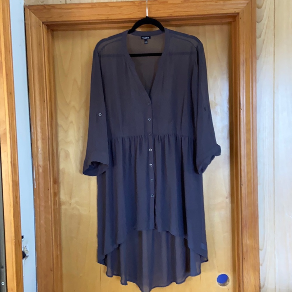 Torrid Chiffon Top
